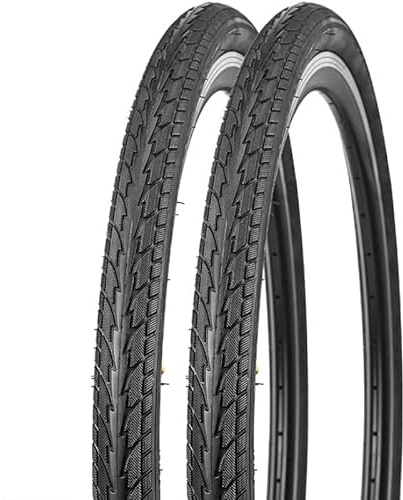 Paar 24 Zoll Mountainbike Reifen 24 x 1,75 Reifen (ETRTO 47-507) Folding Bead Kompatibel mit 24 x 1,50 24 x 1,75 24 x 1,95 MTB Hybrid Rennrad (KEINE Innenschläuche)