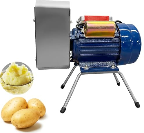 Commercial Potato Masher, 750W Electric Potato Ricer, Stainless Steel Potato Grinding Mud Grinder, Production Efficiency 20-30kg/h, Smooth Delicate, for Garlic, Tomatoes