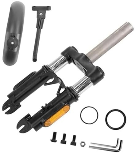 MEXWLOP Kit de amortiguador suspensión delantera, para Xiaomi, para scooters eléctricos M365/1S/Pro Construcción acero Abs Fácil instalación kit de resorte de suspensión para scooter