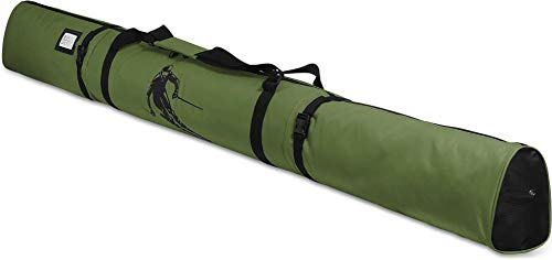normani Skitasche Skisack in 170 cm und 200 cm Länge Farbe Oliv Größe 170 cm
