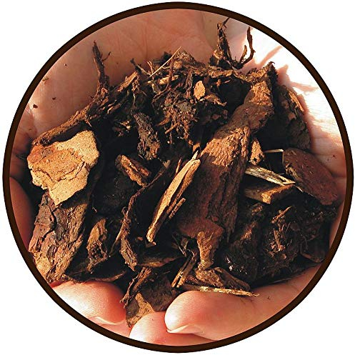 Briana Mantillo de corteza de 60 litros, producto de calidad, corteza de abeto.