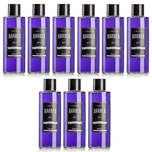 BARBER MARMARA No.1 Eau de Cologne Splash Herren (9x 500ml) im Hersteller Karton als Verkaufsdisplay After Shave Men Barbier Friseur bedarf Vorteilspack (9x No.1)