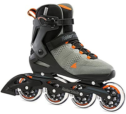 Rollerblade Sirio 90 Inline-Skate Antracite/Arancio 45.5