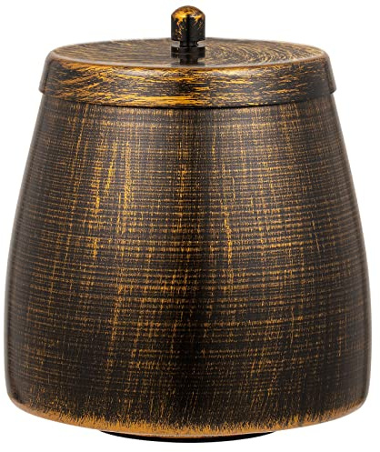 Yangbaga XL Outdoor Ashtray with Lid for Cigarettes, Smokeless Stainless Steel Unbreakable Ash Trays, Covered Odorless Windproof Smell Proof Ashtrays for Outside or Indoor Patio Home Odorless Office
