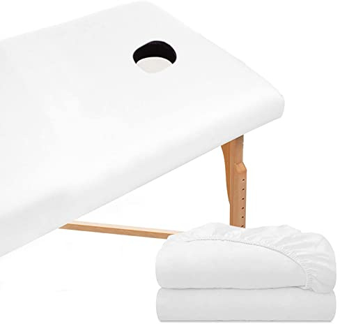 rngwaper 2 x stretchskydd för massagebord oljebeständigt 70 x 190 cm vattentätt skydd med hål för massagebord tvättbart massagebord för kosmetiska bord och terapibänkar