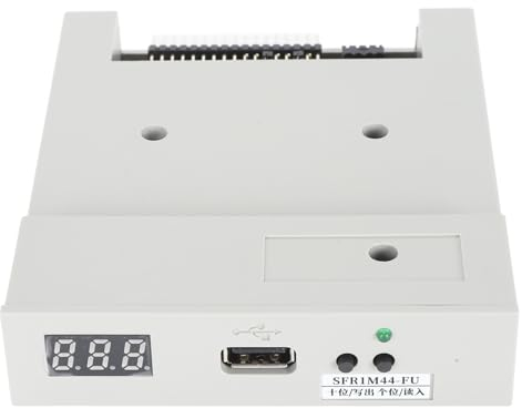 USB-Diskettenlaufwerk-Emulator, 3,5 Zoll USB 1,44 MB 32-Bit-CPU-Diskettenlaufwerk-Emulator für Computer-Stickmaschine