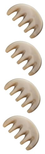 Beaupretty 4-teiliges Massagekamm-glattes Gua Sha-werkzeug Für Die Sanfte Linderung Der Haar- Und Kopfhaut