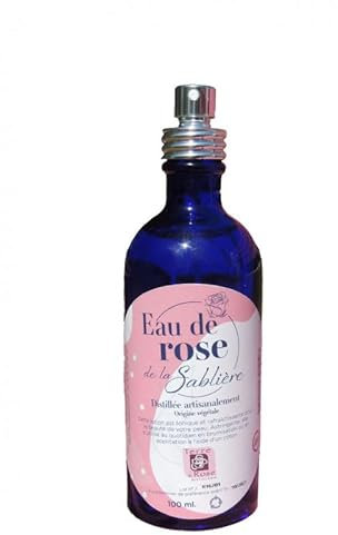 TERRE DE ROSE - Acqua di rosa 100 ml con pompa - prodotti artigianali francesi - made in France - cosmetici naturali - 100% di origine vegetale - dolcezza e naturale