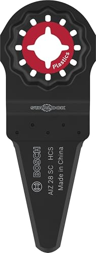 Bosch 5x Couteau à mastic AIZ 28 SC | pour Silicone, Laine minérale, Largeur mm Professional Accessoire Outil multifonction