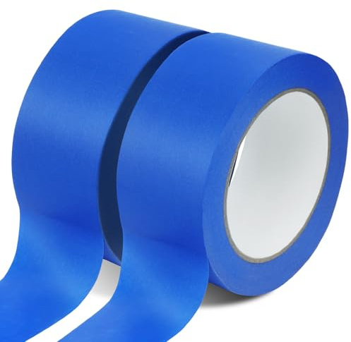 Alaoo Ruban masquage Multi-Surfaces,2 Rouleaux 48mm x 50m, Bleu