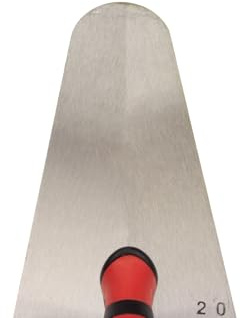 STUBAI SCHWEIZER MAURERKELLE 2K TIROL 200 mm | geschweißt, gehärtetes Blatt, konisch geschliffen | 2K-Griff rot/schwarz, ergonomisch | Profiqualität Made in Austria