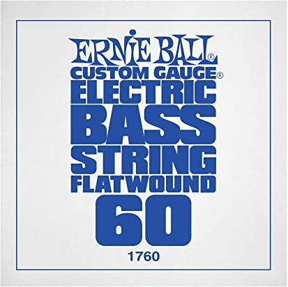 Ernie Ball 1760 flatwound .060 Saite für E-Bass