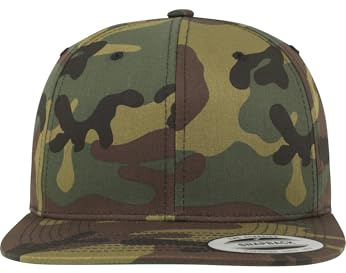 Hutshopping Classic Snapback Cap Flat Brim Flatbrim basebollkeps keps keps, Kamo, one size