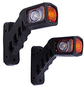 2x 12V /24V LED Begrenzungsleuchten Positionsleuchten Kurz Anhänger Seitenmarkierungsleuchten