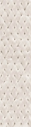Scenolia Poster vertical déco CAPITON BLANC 60 x 240 cm | Déco murale Qualité HD