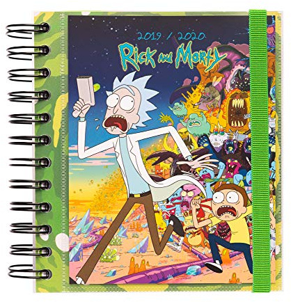 Skolkalender 2019/2020 dag sida M Rick & Morty