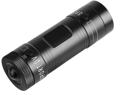 Lazmin Caméra DV de Sport Portable, 1080P Full HD Caméra Vidéo DV DVR de Voiture de Vélo Etanche avec Micro, pour Aventure Extrême en Plein Air