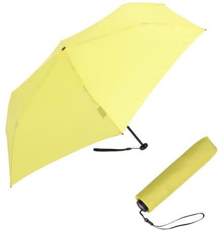 Knirps Regenschirm I.030 Small Manual mit Schirmtasche I 21 cm kleiner Reiseschirm I Regenschirm leicht I kleiner Taschenschirm mit Handöffner I Taschenregenschirm sturmfest