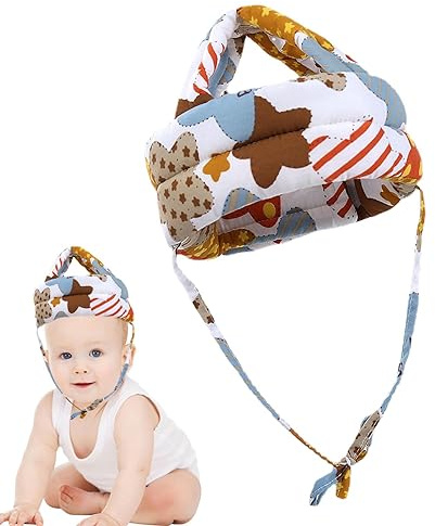 Kopfschutz für Spaziergänge, Baby-Kopfschutz, stoßdämpfendes Baby-Kopfkissen mit 360°-Abdeckung, Kinderzimmer-Kissen, Inf-Ameisen-Sicherheitshelm und Gehhilfe