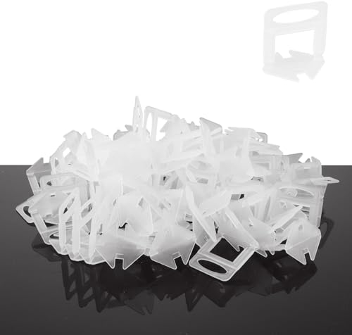 WOPPLXY 500 Pièces Croisillon Autonivelant 3mm, Croisillon Carrelage Autonivelant en Nouveau Matériau PP, Cale Carrelages Autonivelants pour Carrelage, Carrelage Sol, Carreaux de Mur