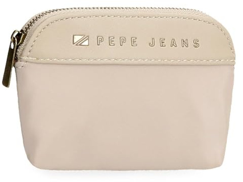 Pepe Jeans Morgan, Damentaschen und Reiseaccessoires, beige, schwarz, grünes Kunstleder, von Joumma Bags