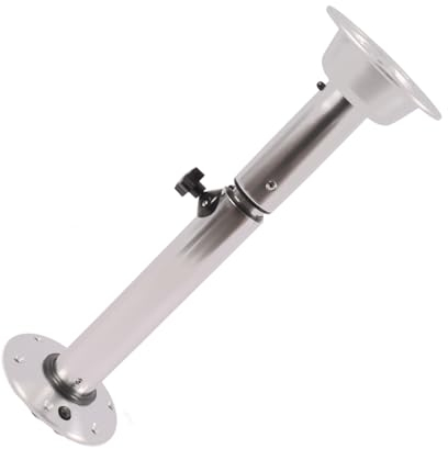 Tischgestell Bootstisch Cockpittisch Klappbar Tischfuß 56-72cm HöhenVerstellbar Tischträ, Aluminiumlegierung+ABS, Stabtischgestell, Starke Tragfähigkeit, für Wohnmobile, Arbeitsräume und Bartische
