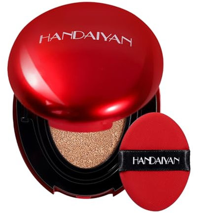 Cushion Foundation, Natural Full Coverage & Weightless Foundation, 24 Hours Durable Luster, Moisturizing Lasting Skin Cushion (Color, #03)