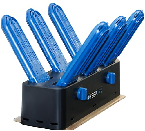 KEEPDRY Glove Dryer - Eco Friendly Vent Drying Rack for Drying Gloves, Shoes, Hats, Socks and Boots - Safe Non Electric Dryer