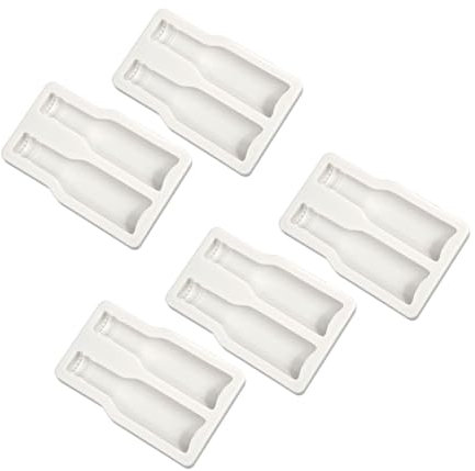 Praktische Silikon-Bierflaschen-Formen, Bierflaschen-Formen für Schokolade, Fondant, Kuchendekoration und Backzubehör