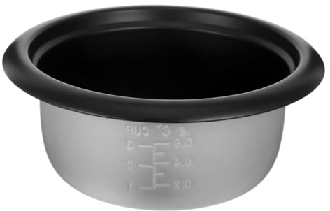 Cabilock Reiskocher Innentopf Ersatz Topf Mit Antihaftbeschichtung 8.27In X 8.27In X 3.35In Für Reiskocher Ersatz Innenkochtopf Ideal Für Kochen Von Reis Kuchen Und Suppen
