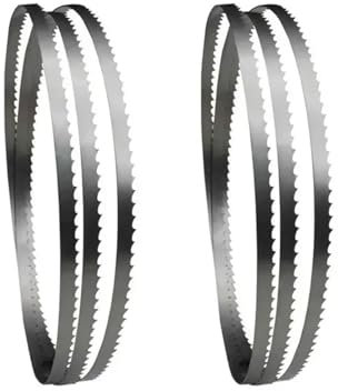 WUSHADEHANS Lame per seghe a Nastro, Lama for a Nastro da 2 Pezzi al Metro Quadro, Lame for a Nastro 1425 10 0,65 mm 6 TPI in Acciaio al Carbonio for Taglio di Legno, Metallo e Lavorazione del Legno