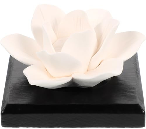 VICASKY Diffuseur sans Fil pour Huiles Essentielles Compact et Décoratif Diffuseur Parfumé Pratique pour Maison et Voiture Céramique avec Design Simple