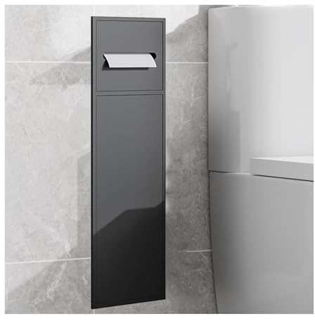 Stainless Steel Recessed Alcove for Bathroom Storage,Shower Organizer,Wall Shelf,Multifunctional Toiletry Organizer(Grey)