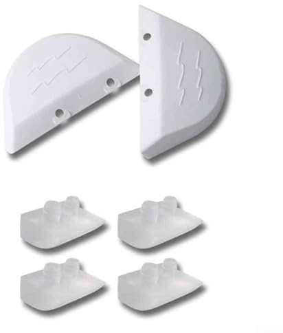 Zilimontt Wing Pod Schuh für Combo Pool Wartungsset AXV417WHP Kompatibel mit Hayward Navigator Poolreiniger - 4-teiliges Set für Beton- und Gipsbecken