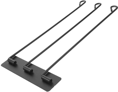 Black Stainless Steel Rotating Towel Rack for Bathroom Wall Mount