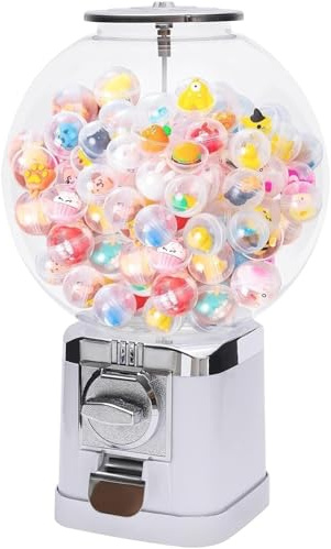 Distributeur automatique de pièces de monnaie - Mini distributeur de bonbons avec boule ronde lumineuse pour les magasins de détail