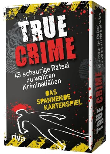 True Crime – 45 schaurige Rätsel zu wahren Kriminalfällen: Das spannende Kartenspiel
