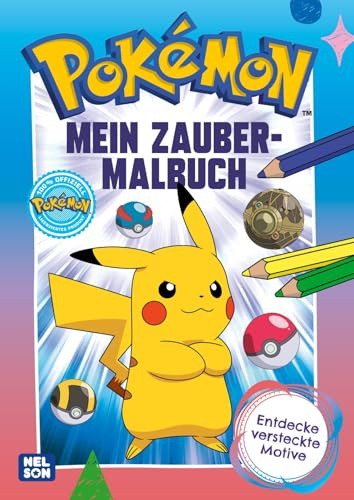 Pokémon Activity-Buch: Mein Zaubermalbuch: Entdecke versteckte Motive!