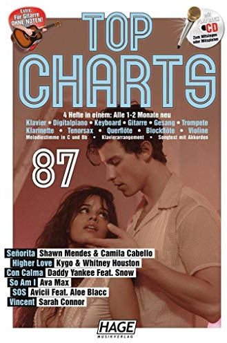 Top Charts 87 (mit CD): Die aktuellsten Hits der erfolgreichsten Stars und das Beste aus den Charts!