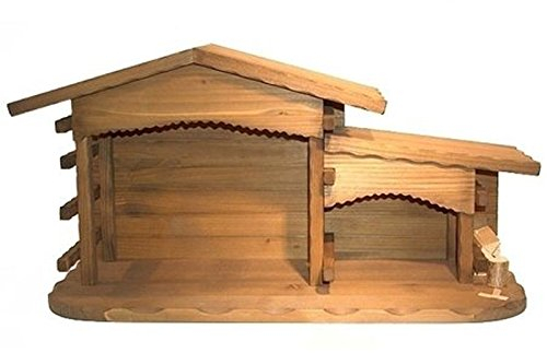 Lotte Sievers Hahn 1005 Krippenstall rustikal gross