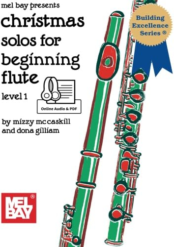 Christmas Solos for Beginning Flute, Level 1: Includes Online Audio