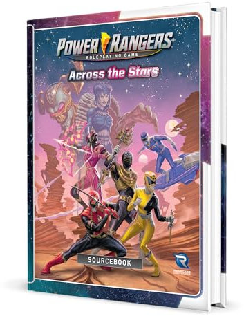 Renegade Game Studios Power Rangers Roleplaying Game Across The Stars Sourcebook Expansion