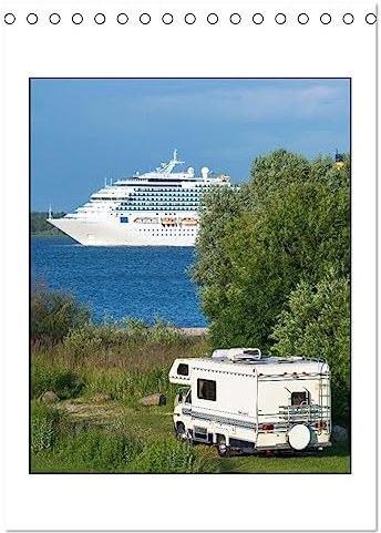 CAMPING-GLÜCK - Dein Urlaubsplaner (Tischkalender 2026 DIN A5 hoch), CALVENDO Monatskalender: Einmal Camper - immer Camper! (CALVENDO Orte)