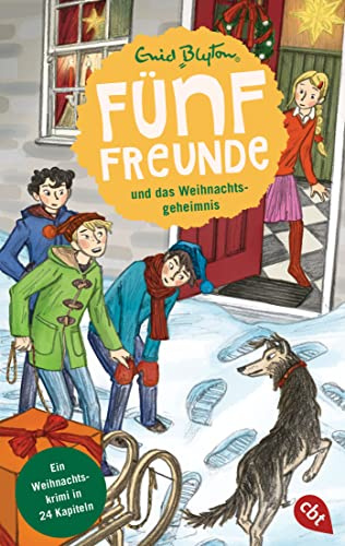 Fünf Freunde und das Weihnachtsgeheimnis: Ein Weihnachtskrimi in 24 Kapiteln - Mit perforierten Seiten zum Auftrennen (Weihnachtskrimi-Reihe, Band 1)