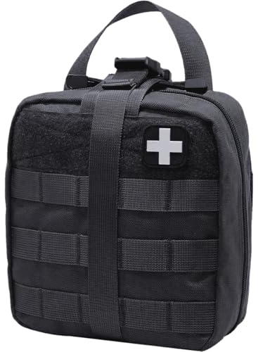 First Aid Kit Med Medical - Kit Rip-Off 180 pcs Water-Resistant Emergency Kit for Camping Hiking Home Outdoor Truck Vehicle Car Fishing Travel Biking
