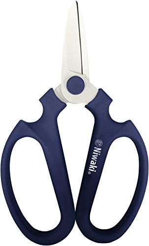 Niwaki Sakagen Flower Scissors Blue Handles