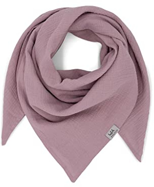 hutch&putch Musselin-Halstuch Kleinkinder • 1-6 Jahre • Mauve
