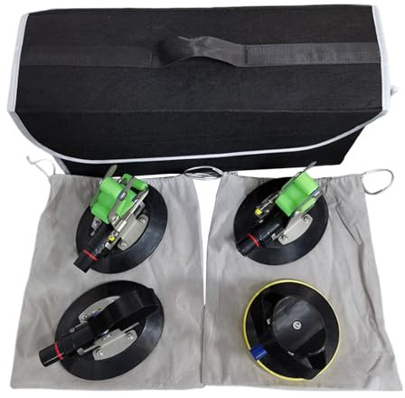 DASHIELL Portabiciclette a Ventosa per Auto, portabiciclette da Tetto | Portabiciclette Universale per Portapacchi da Tetto per Auto,Sgancio rapido, Forte Assorbimento, portabici a Ventosa