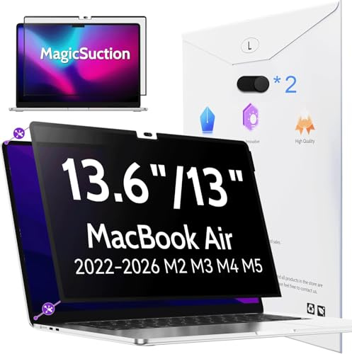 Peslv écran de confidentialité cpmpcompatible avec macbook air 13,6, PES-KJFKMACAIR13.6