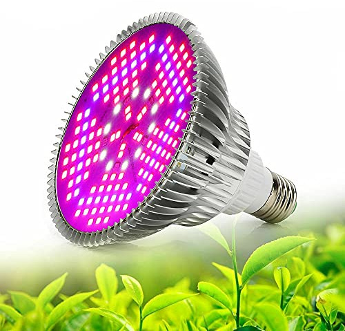 18W Pflanzenlampen LED Grow Light LED Pflanzenlampe E27 Pflanzen led Wachstumslampe Full Spectrum Sonnenähnliches für Zimmerpflanzen Gemüse und Blumen (18, Watt)